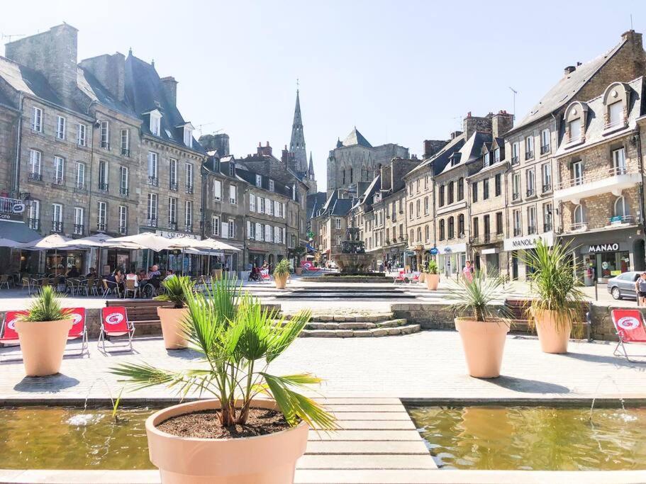 New: Calme Et Elegance *Face A La Gare*_Centrale Guingamp Buitenkant foto